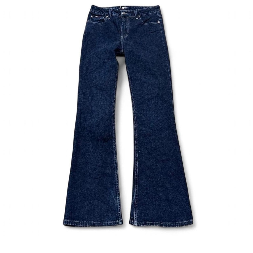 Vintage LEI Bootcut Flare Jeans – Size 9 | Dark Wash | High Rise | Y2K 90s